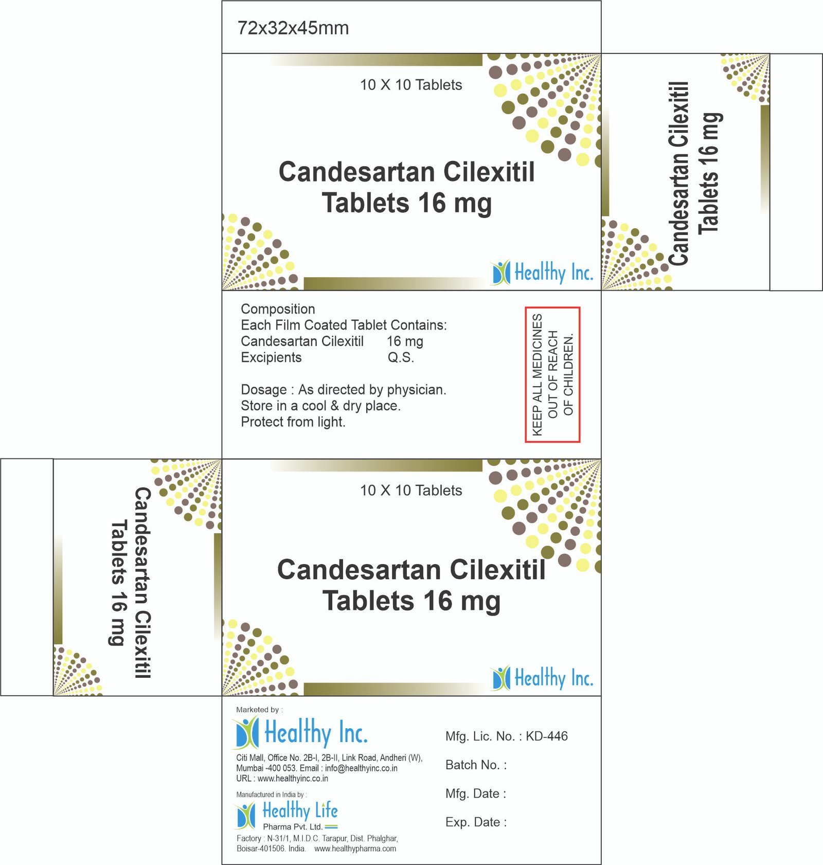 Candesartan Tablets