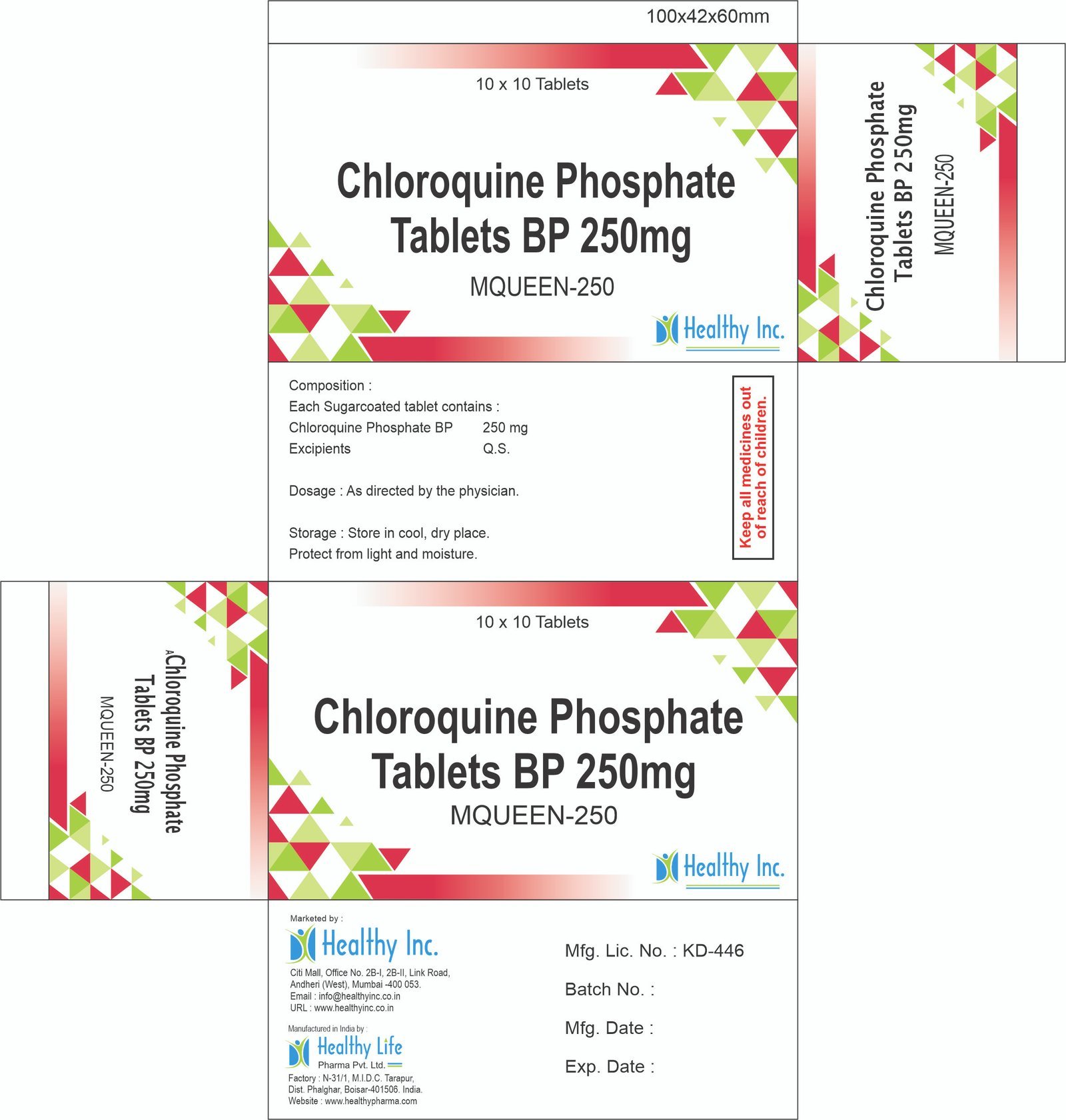 Chloroquine Phosphate Tablets