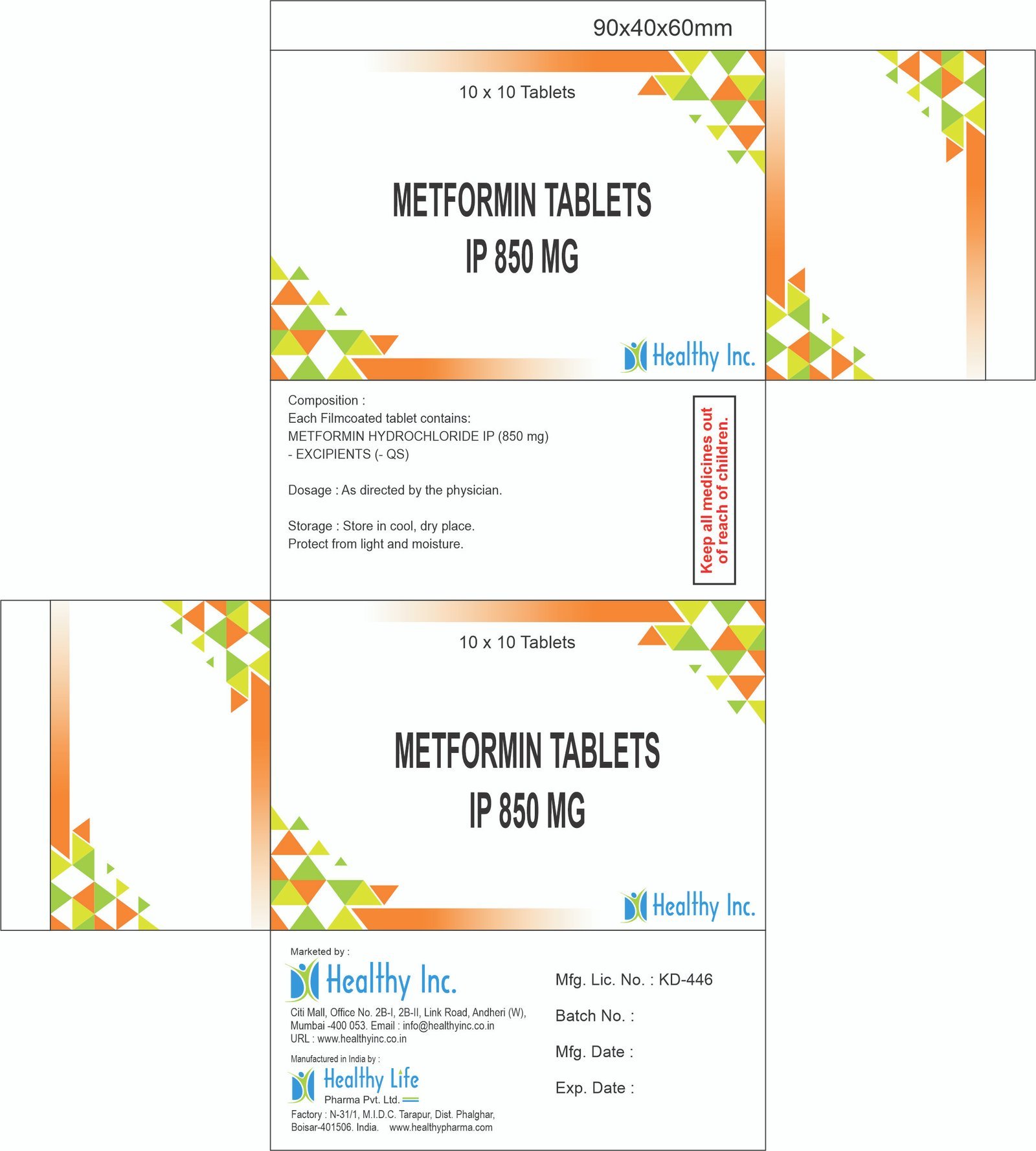 Metformin Tablets