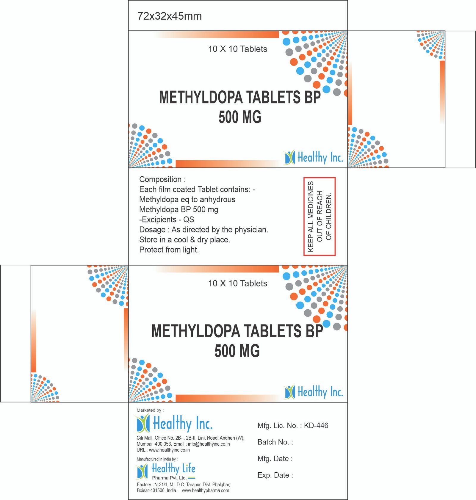 Methyldopa Tablets