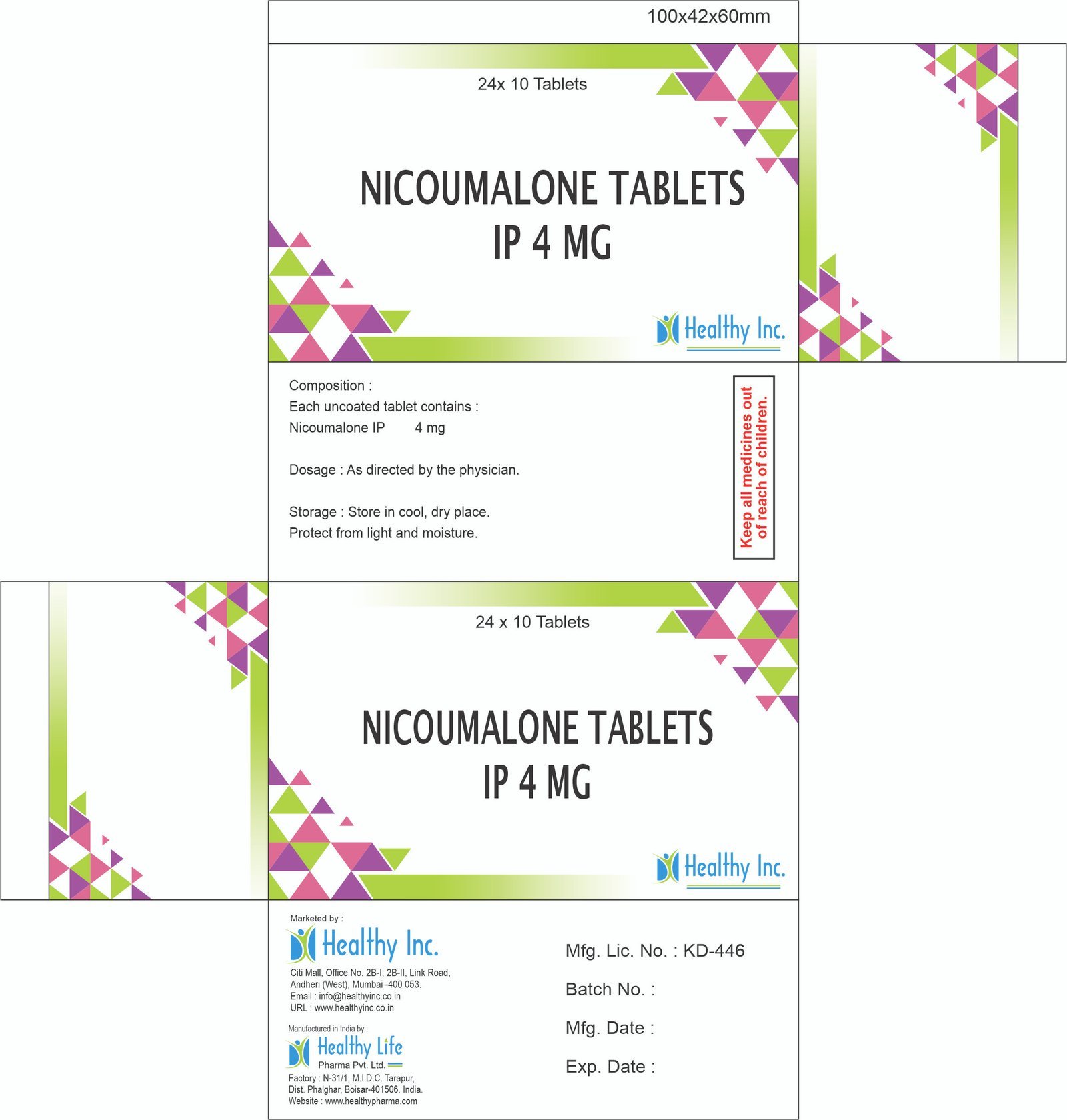 Nicoumalone Tablets