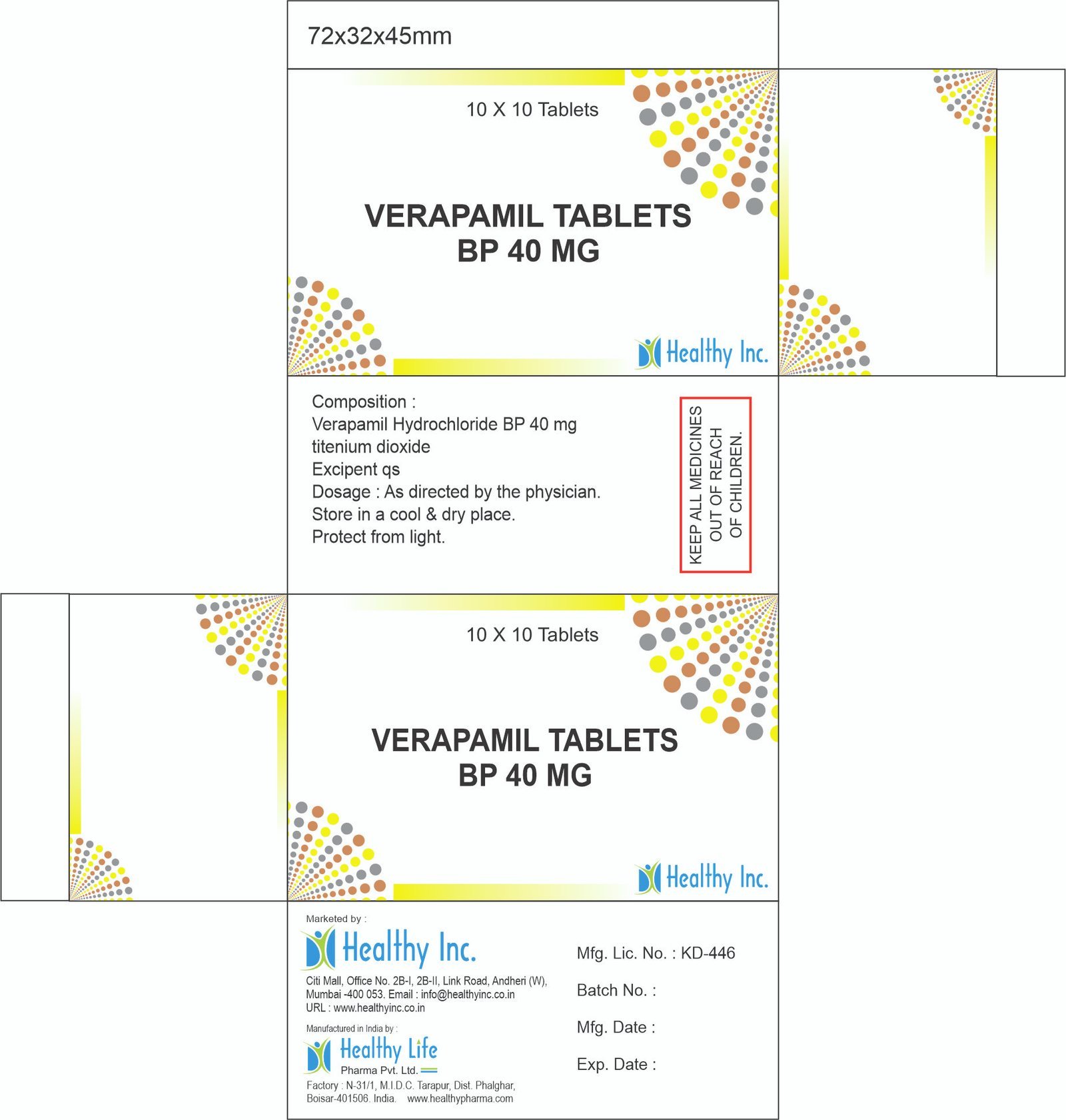 Verapamil Tablet